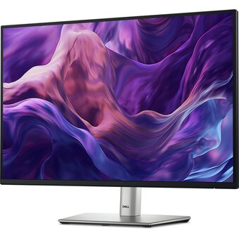  Монитор DELL P2425 черный и серебристый 