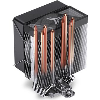  Кулер JONSBO CR-1400 V2 Color Black LGA1700/1200/115X/AM5/AM4 (TDP 180W, PWM, 92mm Dynamic Multi-Color LED Fan, 4 тепловые трубки, 4-pin) Re 