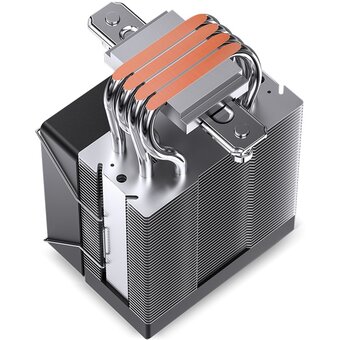  Кулер JONSBO CR-1400 V2 Color Black LGA1700/1200/115X/AM5/AM4 (TDP 180W, PWM, 92mm Dynamic Multi-Color LED Fan, 4 тепловые трубки, 4-pin) Re 