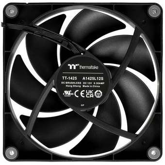  Вентилятор Thermaltake CT140 черный (CL-F148-PL14BL-A) 4-pin 30.5dB Ret 