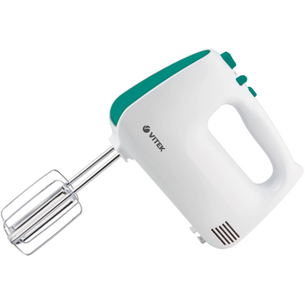  Миксер ручной Vitek VT-1490 белый/зеленый 