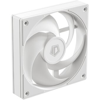  Вентилятор ID-COOLING AS-120-W Trio (3 in 1) 120x120x25мм (PWM, резиновые углы, белый, 300-2000об/мин, супертихий) Box 