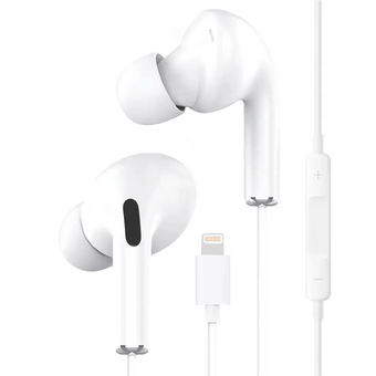  Наушники проводные PERO EP10WH Lightning connector Bluetooth белый 