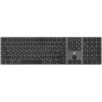  Клавиатура OKLICK K867W серый/черный 