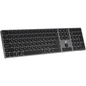  Клавиатура OKLICK K867W серый/черный 