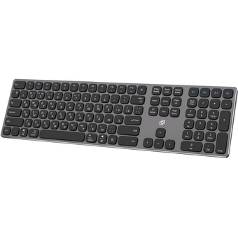  Клавиатура OKLICK K867W серый/черный 