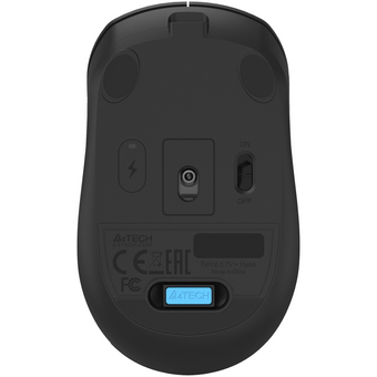  Мышь A4Tech Fstyler FG15CS Air2 черный 