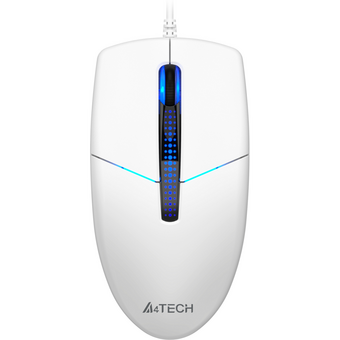  Мышь проводная A4Tech N-530S white 