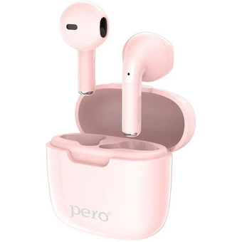  Наушники беспроводные PERO TWS05 Colorful (PTWS05CP) Coral Pink 