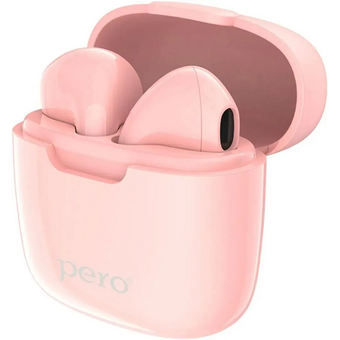  Наушники беспроводные PERO TWS05 Colorful (PTWS05CP) Coral Pink 