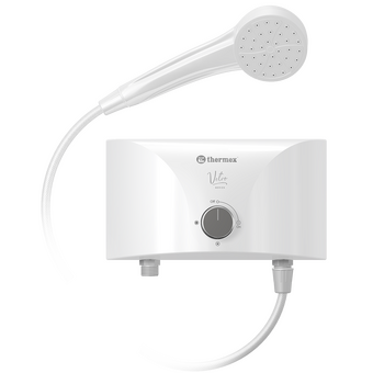  Водонагреватель проточный Thermex Vetro 5500 shower 