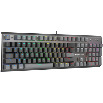  Клавиатура A4Tech Fstyler FS100 Neon черный 