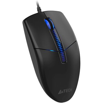  Мышь проводная A4Tech N-530S black 