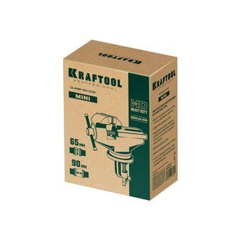  Тиски KRAFTOOL Mini 32713-75 настольные 