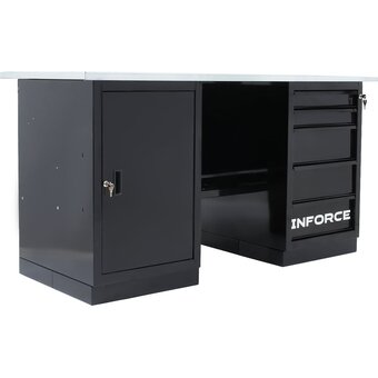 Верстак Inforce LW-3 (05-01-007) с драйвером и тумбой 1600х686х845 