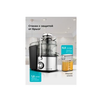  Соковыжималка Galaxy Line GL 0810 серебристый 