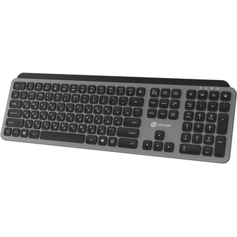  Клавиатура OKLICK K859W серый/черный 