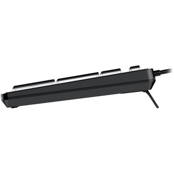  Клавиатура Genius SlimStar 820, проводная, USB, 104 клавиши, черный 