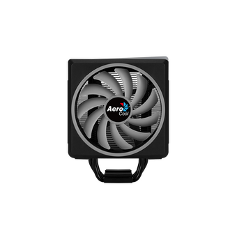  Кулер Aerocool Cylon 4F (Cylon 4F ARGB PWM 4P) Soc-AM5/AM4/1151/1200/2066/1700 черный 4-pin 14-26dB Al+Cu 145W 550gr Ret 