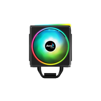  Кулер Aerocool Cylon 4F (Cylon 4F ARGB PWM 4P) Soc-AM5/AM4/1151/1200/2066/1700 черный 4-pin 14-26dB Al+Cu 145W 550gr Ret 