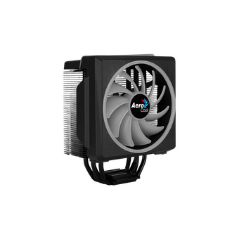  Кулер Aerocool Cylon 4F (Cylon 4F ARGB PWM 4P) Soc-AM5/AM4/1151/1200/2066/1700 черный 4-pin 14-26dB Al+Cu 145W 550gr Ret 