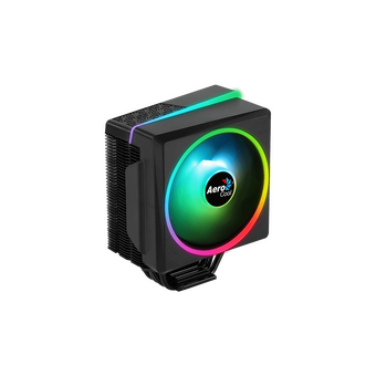  Кулер Aerocool Cylon 4F (Cylon 4F ARGB PWM 4P) Soc-AM5/AM4/1151/1200/2066/1700 черный 4-pin 14-26dB Al+Cu 145W 550gr Ret 