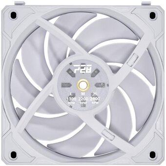  Вентилятор Lian-Li Uni Fan P28 Single белый (G99.12P281W.00) 4-pin 32.1dB Ret 