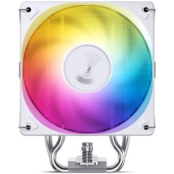  Кулер JONSBO CR-1000 Evo ARGB White LGA1700/1200/115X/AM5/AM4 (TDP 220W, PWM, 120mm ARGB LED Fan, 4 тепловые трубки, белый, 4-pin) Retail 