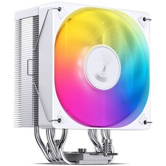  Кулер JONSBO CR-1000 Evo ARGB White LGA1700/1200/115X/AM5/AM4 (TDP 220W, PWM, 120mm ARGB LED Fan, 4 тепловые трубки, белый, 4-pin) Retail 