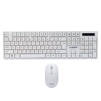  Клавиатура+мышь GEMBIRD KBS-6000-W белый (22447) 