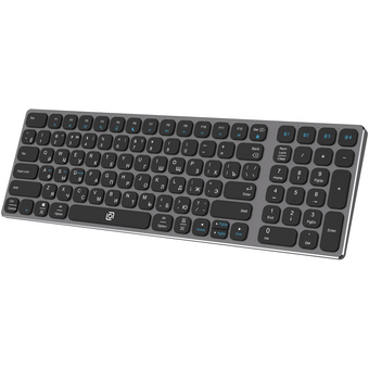  Клавиатура OKLICK K767W серый/черный 