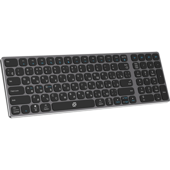  Клавиатура OKLICK K767W серый/черный 