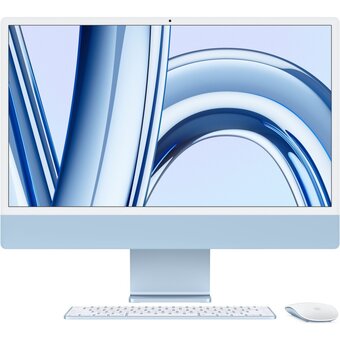  Моноблок Apple iMac A2874 4.5K (Z1970004P) 24" Apple M3 8 core, 16ГБ 512ГБ SSD, macOS синий 