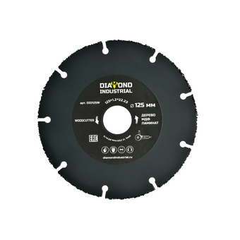  Диск пильный по дереву Diamond Industrial DID125W 125*22,23 