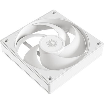  Вентилятор ID-COOLING AS-120-W 120x120x25мм (PWM, резиновые углы, белый, 300-2000об/мин, супертихий) Box 