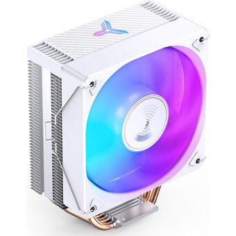  Кулер JONSBO CR-1000E White LGA1700/1200/115X (TDP 210W, PWM, 120mm Dynamic Multi-Color LED Fan, 4 тепловые трубки, белый, 4-pin) Retail 