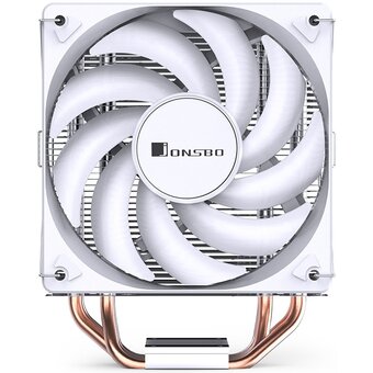  Кулер JONSBO CR-1000E White LGA1700/1200/115X (TDP 210W, PWM, 120mm Dynamic Multi-Color LED Fan, 4 тепловые трубки, белый, 4-pin) Retail 