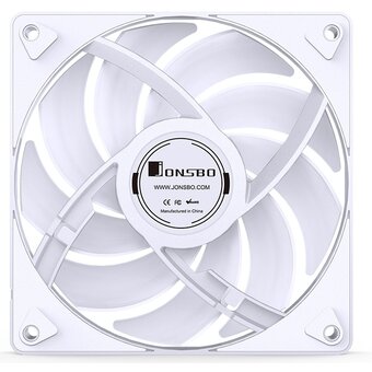  Кулер JONSBO CR-1000E White LGA1700/1200/115X (TDP 210W, PWM, 120mm Dynamic Multi-Color LED Fan, 4 тепловые трубки, белый, 4-pin) Retail 
