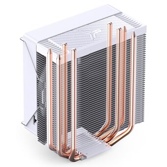  Кулер JONSBO CR-1000E White LGA1700/1200/115X (TDP 210W, PWM, 120mm Dynamic Multi-Color LED Fan, 4 тепловые трубки, белый, 4-pin) Retail 