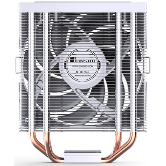  Кулер JONSBO CR-1000E White LGA1700/1200/115X (TDP 210W, PWM, 120mm Dynamic Multi-Color LED Fan, 4 тепловые трубки, белый, 4-pin) Retail 