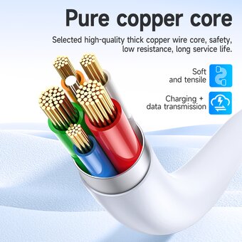  СЗУ HOCO C106A Leisure single port charger+Lightning (EU), (белый) 