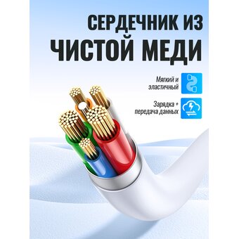  СЗУ HOCO C106A Leisure single port charger+Type-C (EU), (белый) 