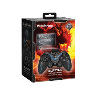  Геймпад DEFENDER WRL Blaster USB (64283) Blueth Android, Li-ion 