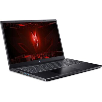  Ноутбук ACER Nitro V 15 ANV15-51-735K (NH.QNBER.002) 15.6" IPS FHD Core i7 13620H/16Gb/512Gb SSD/4050 6Gb/noOS/black 