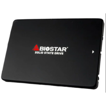  SSD Biostar S160 (S160-512G) 512GB (2.5", SATA 3.0, 3D TLC, 550/485MB/s) 