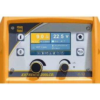  Сварочный полуавтомат Hugong EXTREMIG 200 III LCD (029650) 