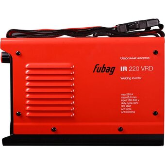  Сварочный аппарат Fubag IR 220 VRD (8641438) 