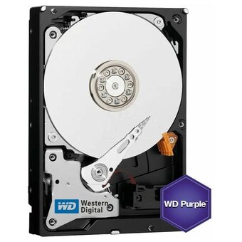  HDD WD Purple WD85PURU 8TB (SATA 3.0-600) для видеонаблюдения 