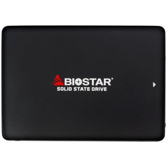  SSD Biostar S160 (S160-512G) 512GB (2.5", SATA 3.0, 3D TLC, 550/485MB/s) 