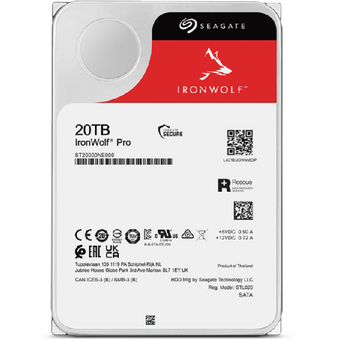  HDD Seagate Ironwolf Pro ST20000NE000 SATA-III 20TB NAS (7200rpm) 256Mb 3.5" 